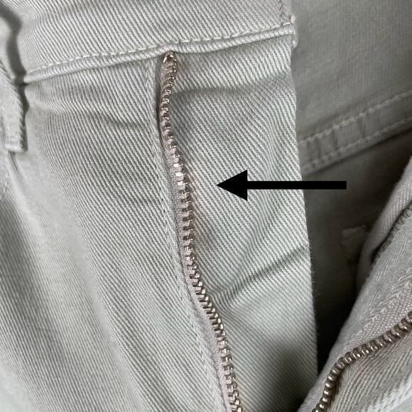 Veronica Beard Blake Classic Straight Leg Jeans Sage Green Size 25 / 0 NWT - Picture 10 of 14